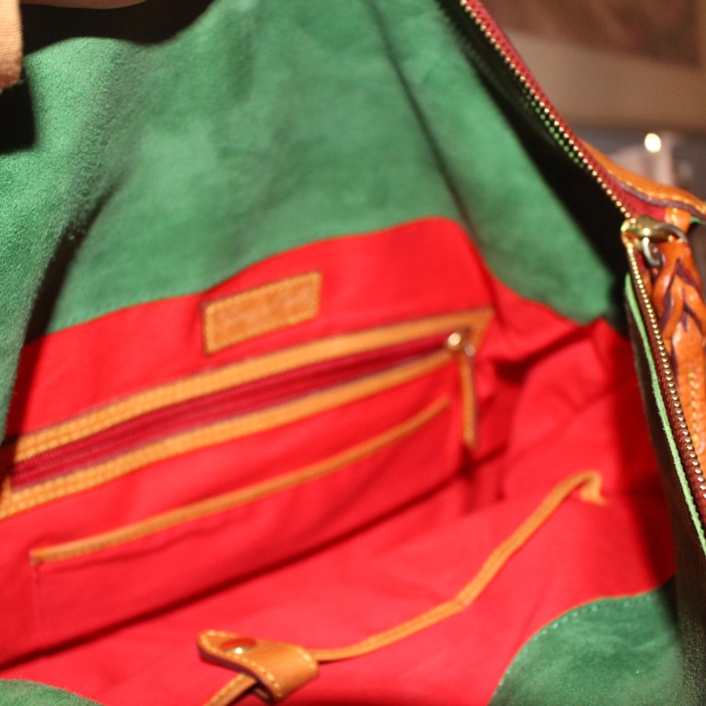 Dooney & Bourke Florentine Smith Bag in natural leather - Picture 8 of 15